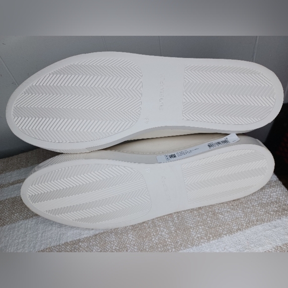 SUITSUPPLY men's high top solid white leather sneakers -  EU 47 / US 9.5-10 - Picture 6 of 11